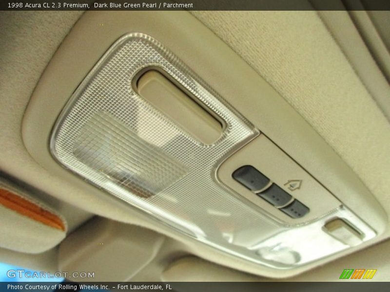 Dark Blue Green Pearl / Parchment 1998 Acura CL 2.3 Premium