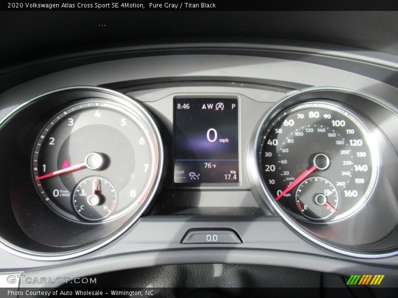  2020 Atlas Cross Sport SE 4Motion SE 4Motion Gauges