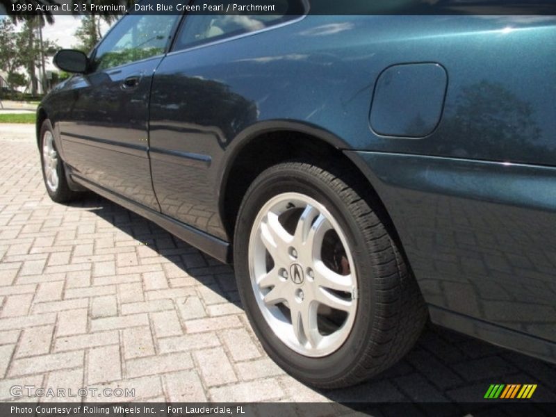 Dark Blue Green Pearl / Parchment 1998 Acura CL 2.3 Premium