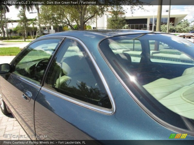 Dark Blue Green Pearl / Parchment 1998 Acura CL 2.3 Premium