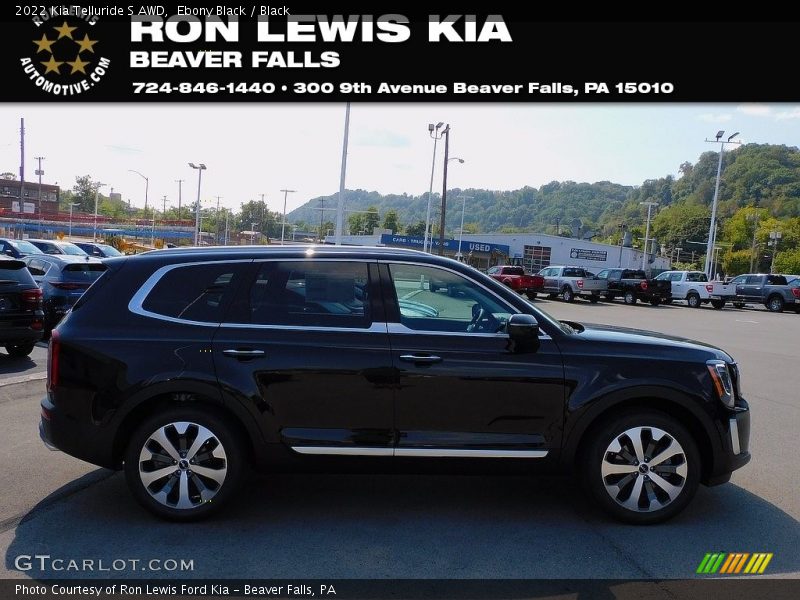 Ebony Black / Black 2022 Kia Telluride S AWD