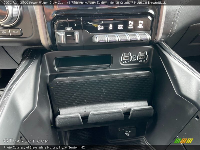 Controls of 2021 2500 Power Wagon Crew Cab 4x4 75th Anniversary Edition