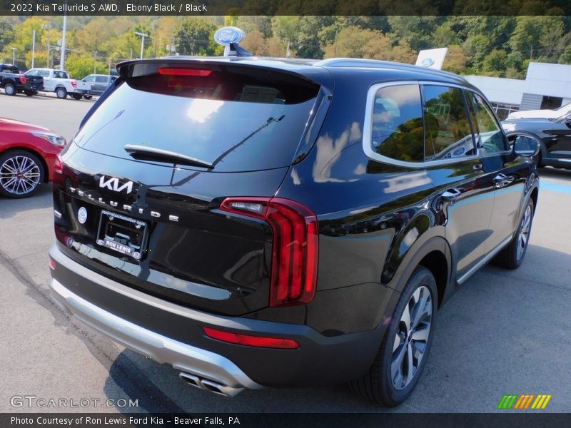 Ebony Black / Black 2022 Kia Telluride S AWD