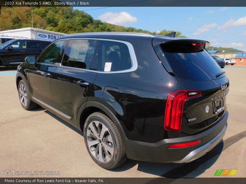 Ebony Black / Black 2022 Kia Telluride S AWD