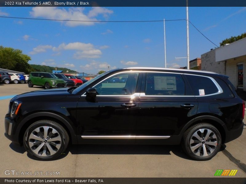 Ebony Black / Black 2022 Kia Telluride S AWD