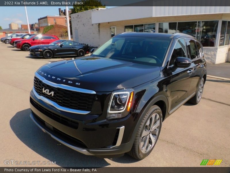 Ebony Black / Black 2022 Kia Telluride S AWD