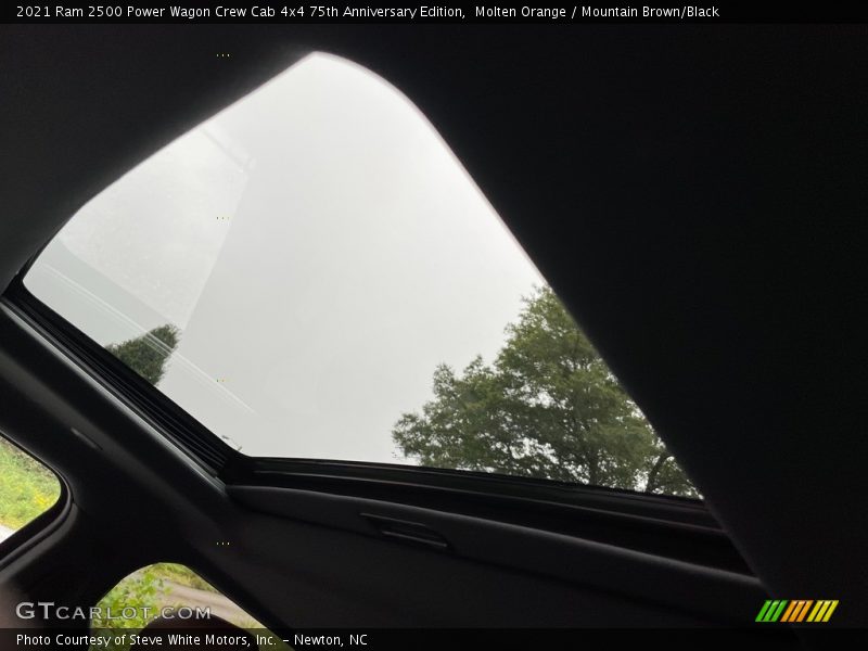 Sunroof of 2021 2500 Power Wagon Crew Cab 4x4 75th Anniversary Edition