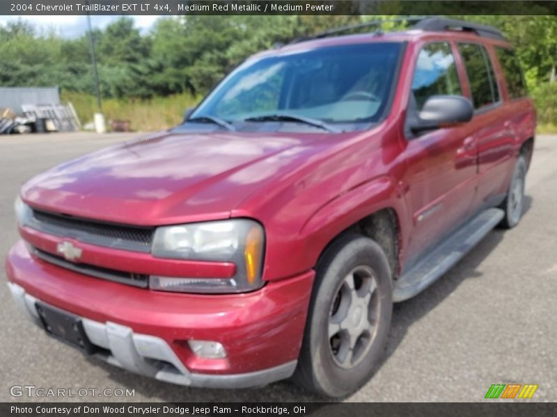 Medium Red Metallic / Medium Pewter 2004 Chevrolet TrailBlazer EXT LT 4x4