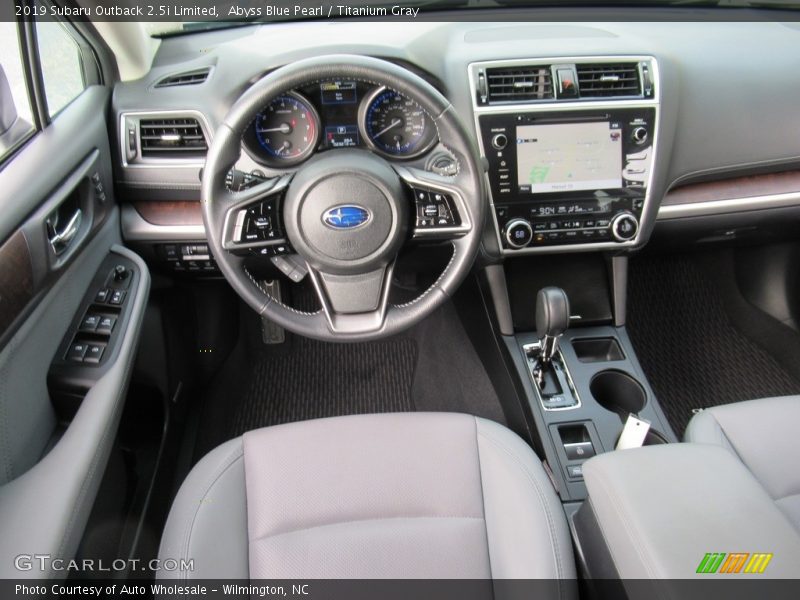 Abyss Blue Pearl / Titanium Gray 2019 Subaru Outback 2.5i Limited