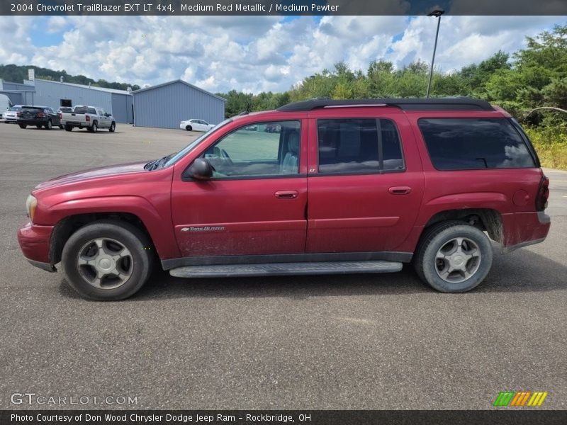 Medium Red Metallic / Medium Pewter 2004 Chevrolet TrailBlazer EXT LT 4x4