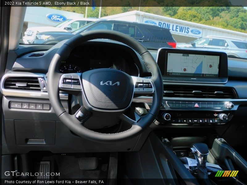 Ebony Black / Black 2022 Kia Telluride S AWD