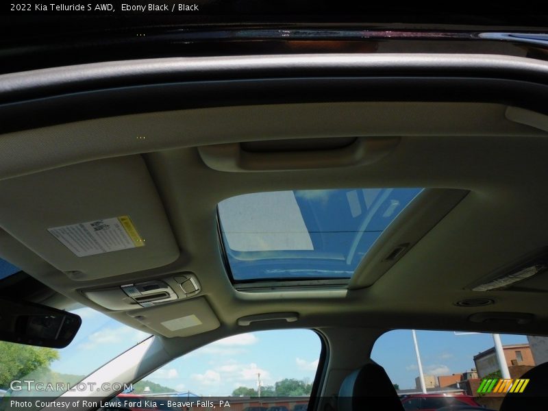 Ebony Black / Black 2022 Kia Telluride S AWD