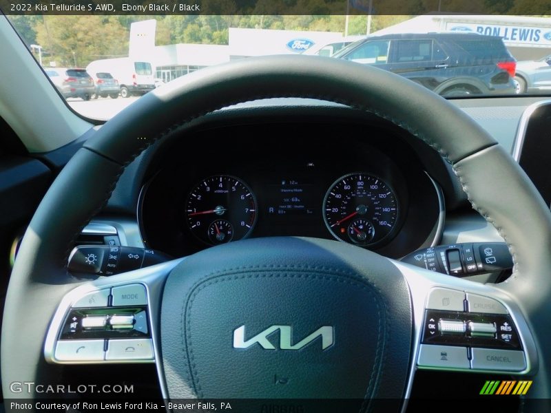 Ebony Black / Black 2022 Kia Telluride S AWD