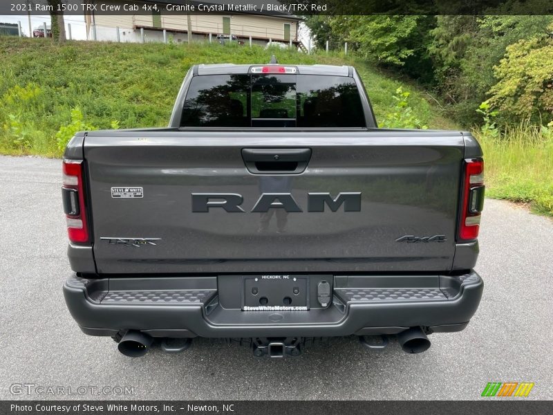 Granite Crystal Metallic / Black/TRX Red 2021 Ram 1500 TRX Crew Cab 4x4