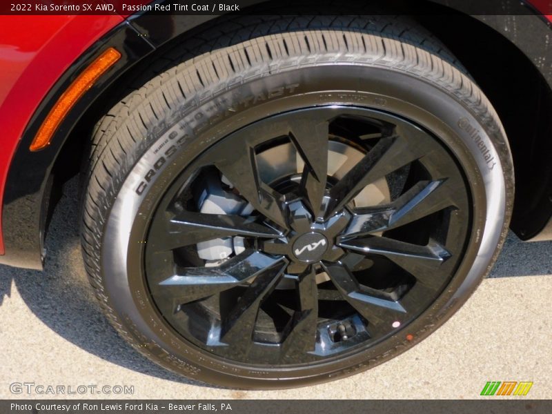 Passion Red Tint Coat / Black 2022 Kia Sorento SX AWD