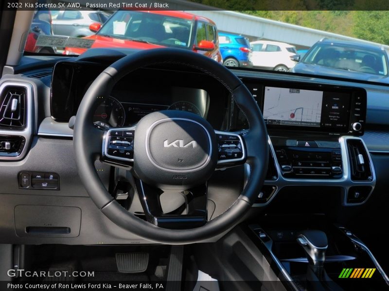 Passion Red Tint Coat / Black 2022 Kia Sorento SX AWD