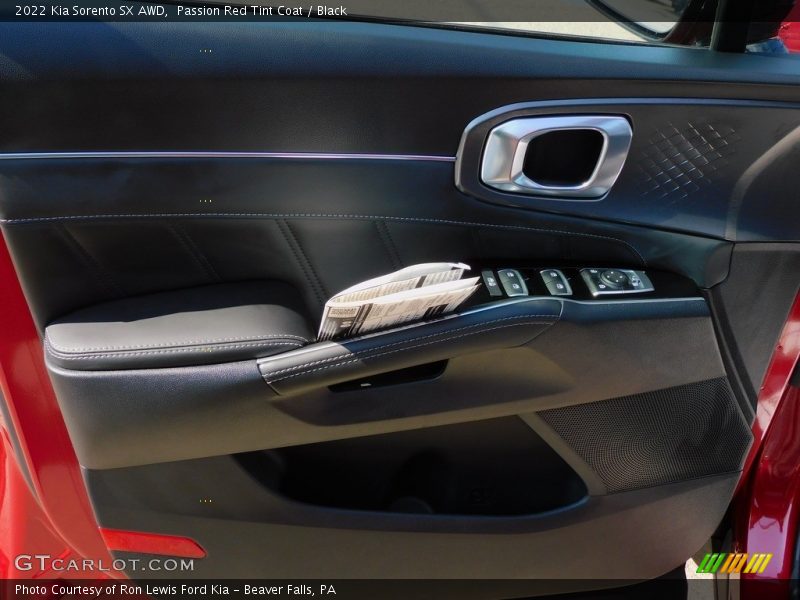 Passion Red Tint Coat / Black 2022 Kia Sorento SX AWD
