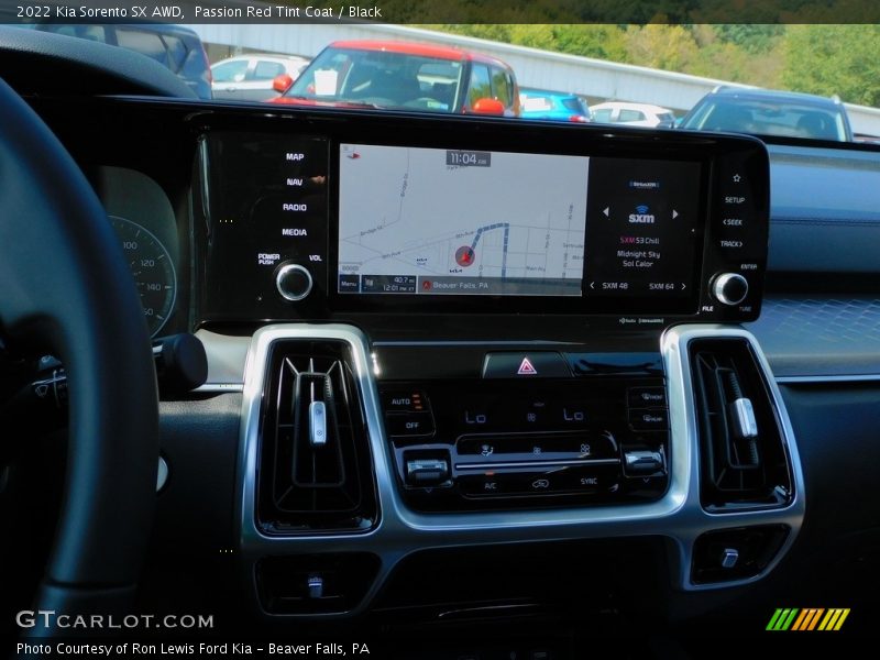Passion Red Tint Coat / Black 2022 Kia Sorento SX AWD