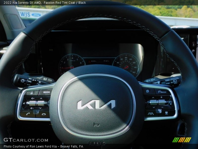 Passion Red Tint Coat / Black 2022 Kia Sorento SX AWD