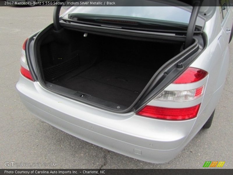 Iridium Silver Metallic / Black 2007 Mercedes-Benz S 550 Sedan