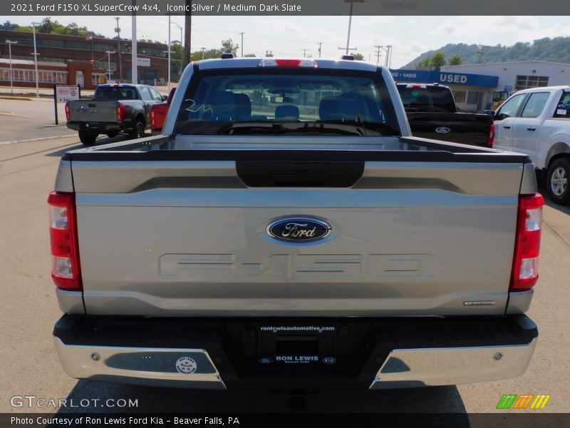Iconic Silver / Medium Dark Slate 2021 Ford F150 XL SuperCrew 4x4