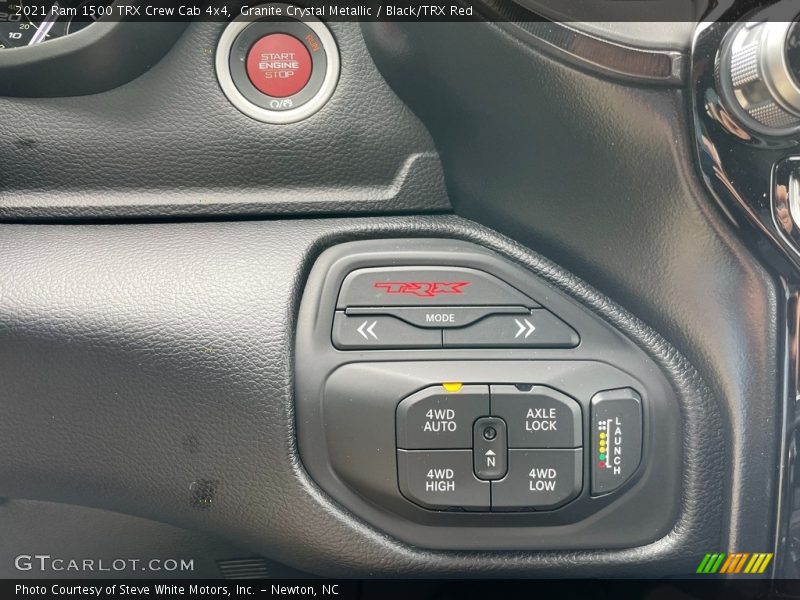 Controls of 2021 1500 TRX Crew Cab 4x4