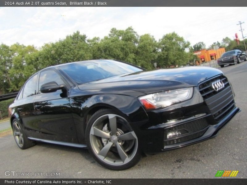 Brilliant Black / Black 2014 Audi A4 2.0T quattro Sedan
