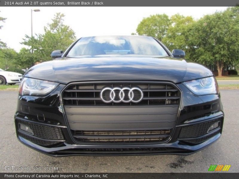 Brilliant Black / Black 2014 Audi A4 2.0T quattro Sedan