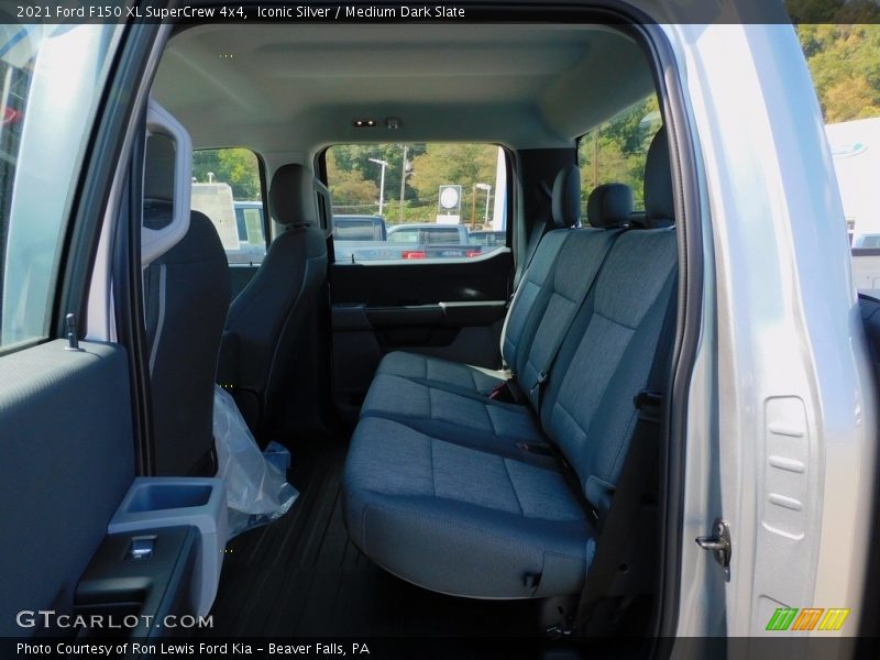 Iconic Silver / Medium Dark Slate 2021 Ford F150 XL SuperCrew 4x4