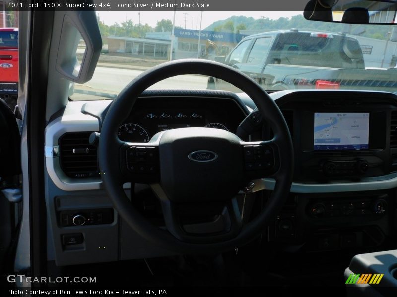 Iconic Silver / Medium Dark Slate 2021 Ford F150 XL SuperCrew 4x4
