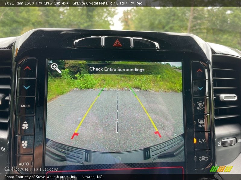 Navigation of 2021 1500 TRX Crew Cab 4x4