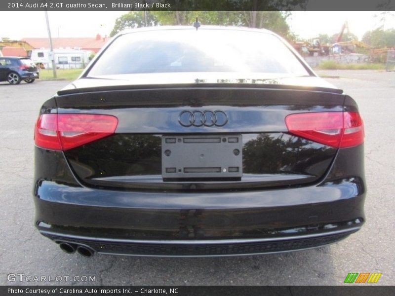 Brilliant Black / Black 2014 Audi A4 2.0T quattro Sedan