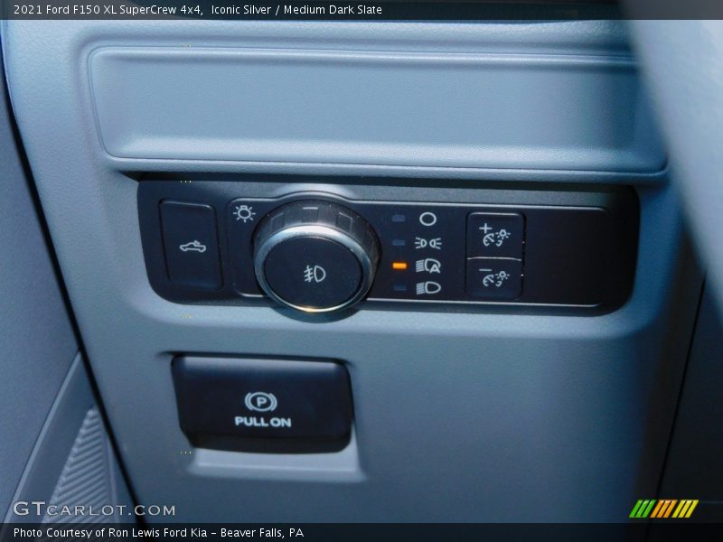 Iconic Silver / Medium Dark Slate 2021 Ford F150 XL SuperCrew 4x4