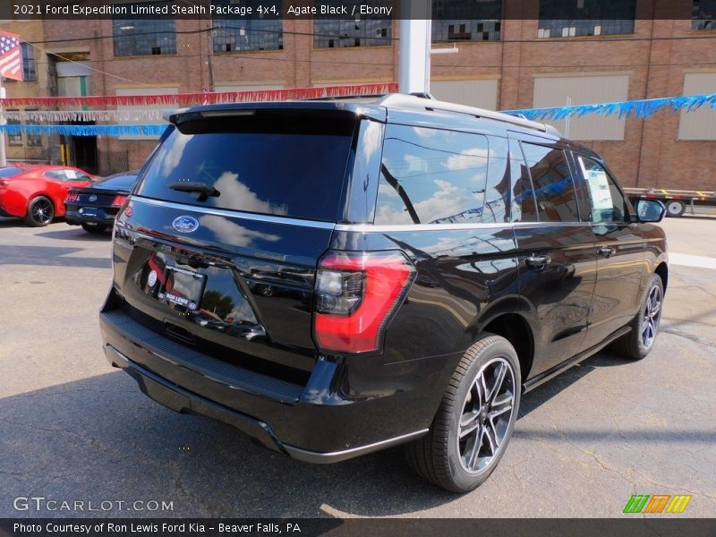 Agate Black / Ebony 2021 Ford Expedition Limited Stealth Package 4x4