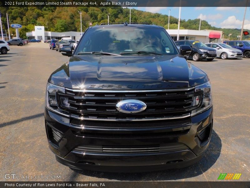 Agate Black / Ebony 2021 Ford Expedition Limited Stealth Package 4x4