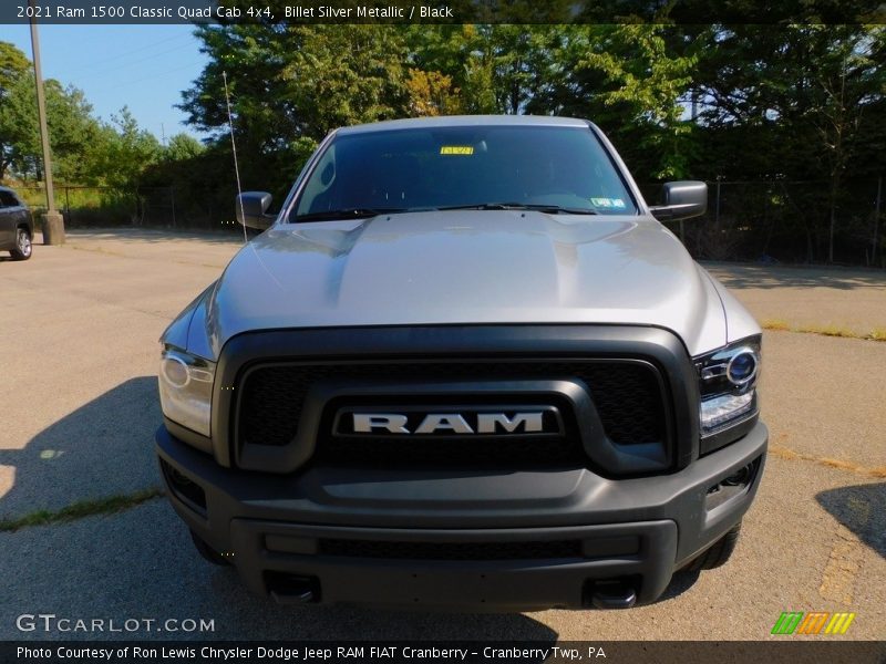 Billet Silver Metallic / Black 2021 Ram 1500 Classic Quad Cab 4x4