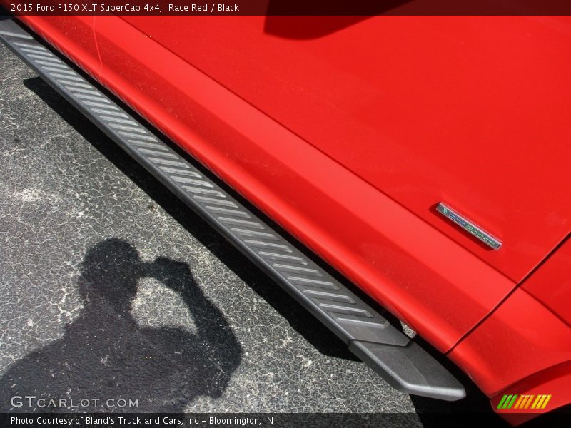 Race Red / Black 2015 Ford F150 XLT SuperCab 4x4