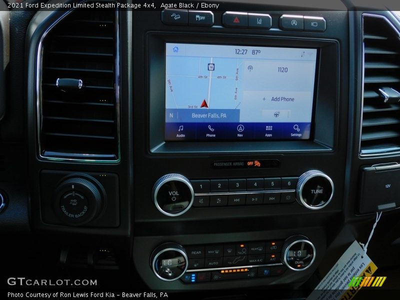 Agate Black / Ebony 2021 Ford Expedition Limited Stealth Package 4x4