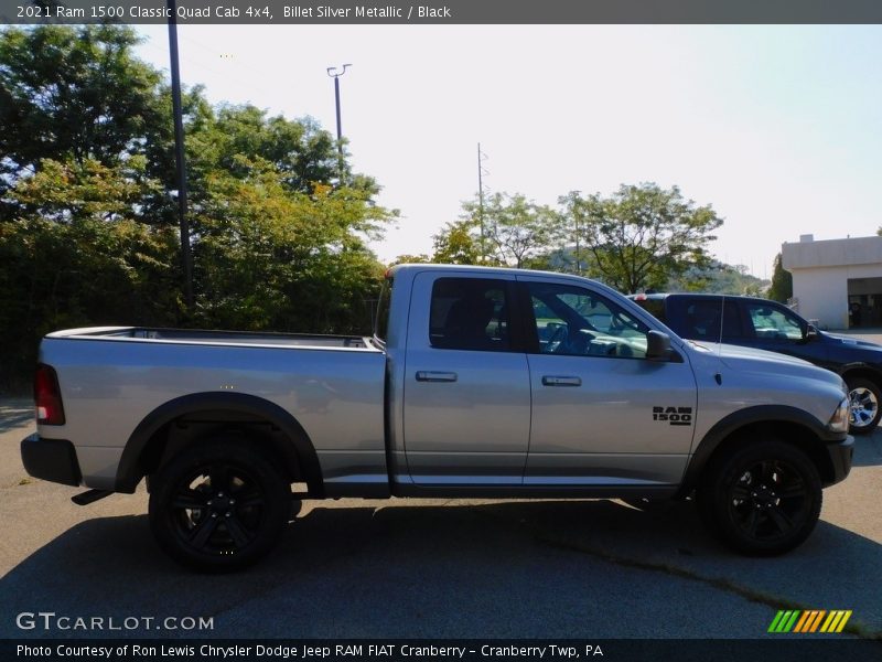 Billet Silver Metallic / Black 2021 Ram 1500 Classic Quad Cab 4x4