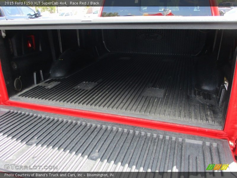 Race Red / Black 2015 Ford F150 XLT SuperCab 4x4