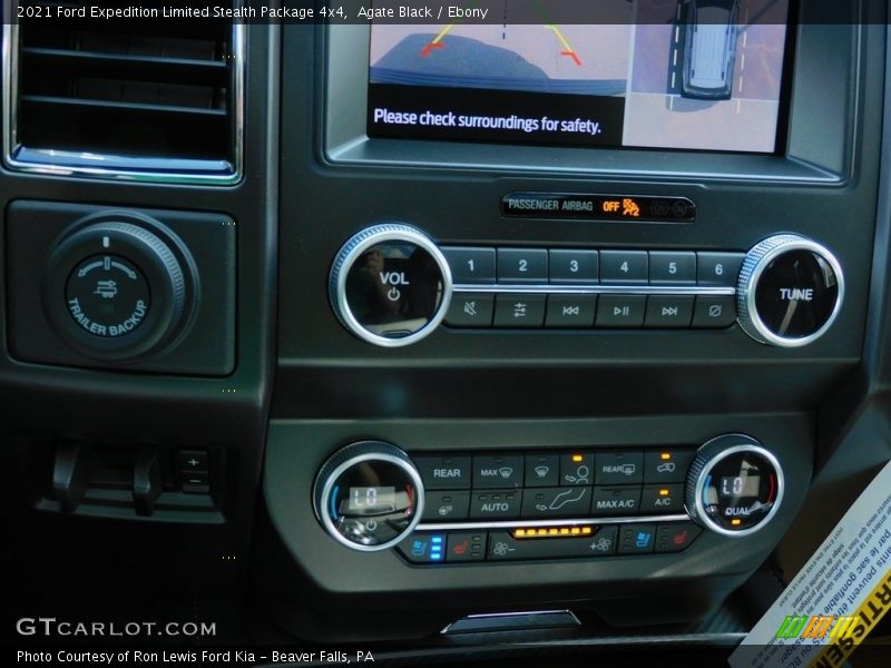 Agate Black / Ebony 2021 Ford Expedition Limited Stealth Package 4x4