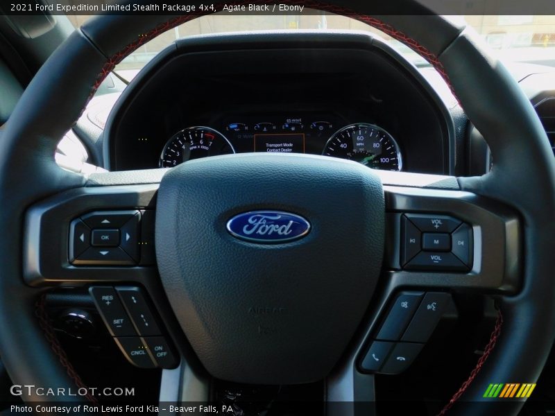 Agate Black / Ebony 2021 Ford Expedition Limited Stealth Package 4x4