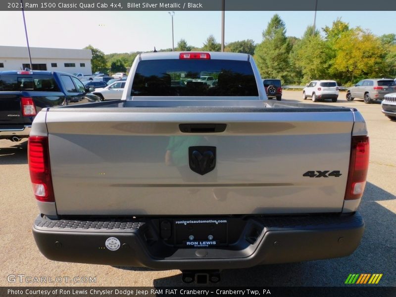 Billet Silver Metallic / Black 2021 Ram 1500 Classic Quad Cab 4x4