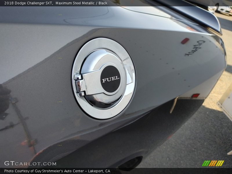 Maximum Steel Metallic / Black 2018 Dodge Challenger SXT