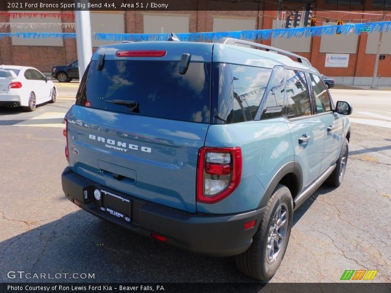 Area 51 / Ebony 2021 Ford Bronco Sport Big Bend 4x4