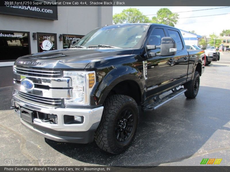 Shadow Black / Black 2018 Ford F250 Super Duty Lariat Crew Cab 4x4