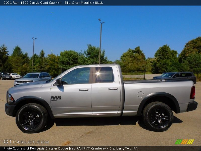 Billet Silver Metallic / Black 2021 Ram 1500 Classic Quad Cab 4x4