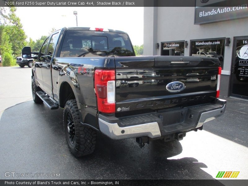 Shadow Black / Black 2018 Ford F250 Super Duty Lariat Crew Cab 4x4