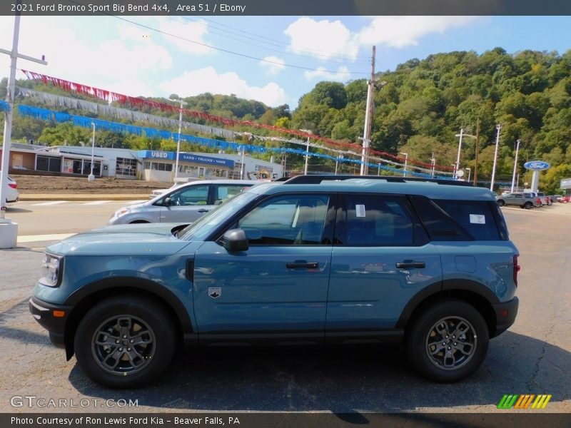 Area 51 / Ebony 2021 Ford Bronco Sport Big Bend 4x4