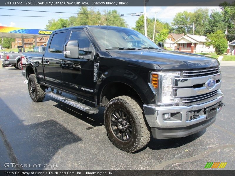 Shadow Black / Black 2018 Ford F250 Super Duty Lariat Crew Cab 4x4